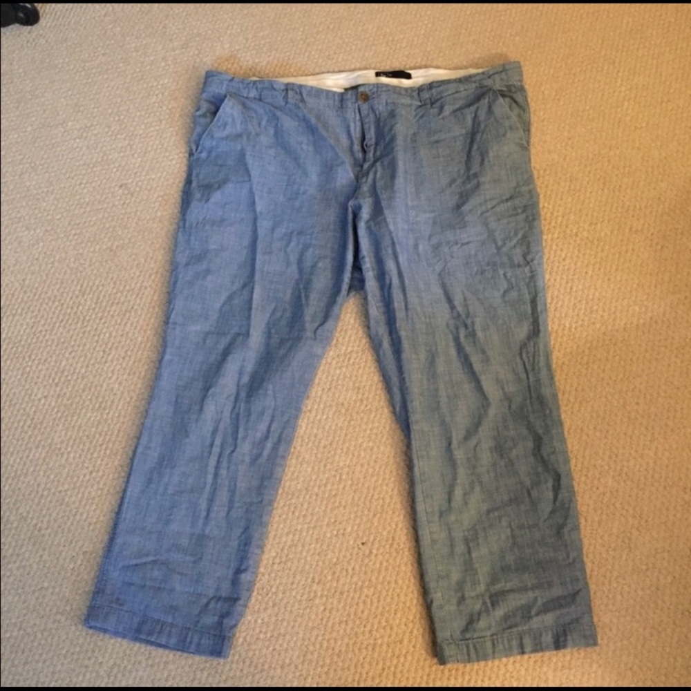 Gap chambray pants